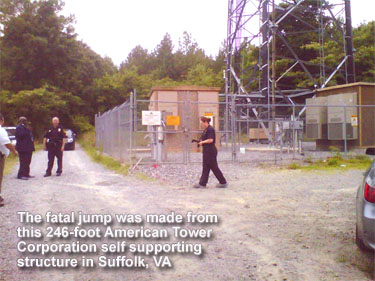 American Tower Fatality Site